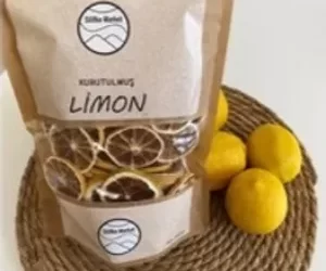 Güneşte Kurutulmuş Limon Dilimleri