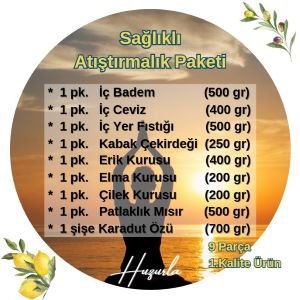 Sağlıklı Atıştırmalık Paketi - Görsel 2