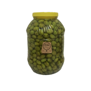 Taş Kırma Yeşil Zeytin 3000 gr Pet Kavanoz - Görsel 2
