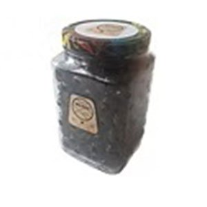 Gemlik Yağlı Salamura Siyah Zeytin 1 kg Cam Kavanoz